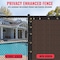 Sealtech Ultra Heavy Duty 200 GSM Privacy Fence Brown5X50 NonRecycled Polyethylene Cable Zip Ties ST-202-5X50 - alternate 3